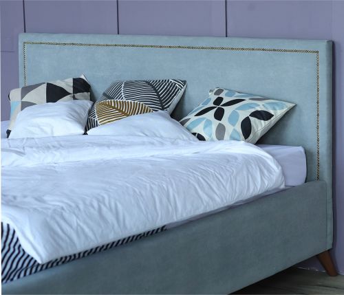 Мягкая кровать Melani 1600 с комплектом для сна фото 2