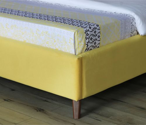 Мягкая кровать Monika 1600 с матрасом ГОСТ фото 3