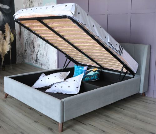Мягкая кровать Betsi 1600 с подъемным механизмом PROMO COCOS фото 5