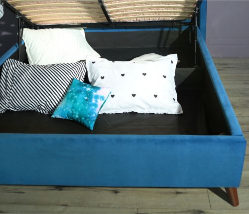 Мягкая кровать Betsi 1600 с подъемным механизмом ГОСТ фото 5