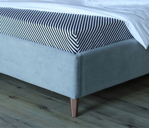 Мягкая кровать Melani 1600 с комплектом для сна фото 3