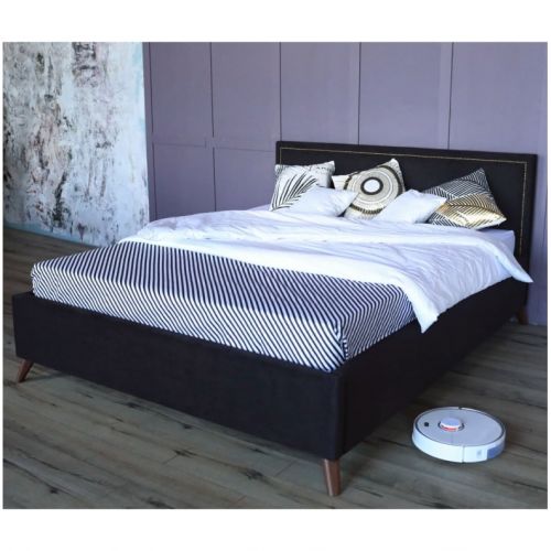 Мягкая кровать Melani 1600 с матрасом PROMO B COCOS